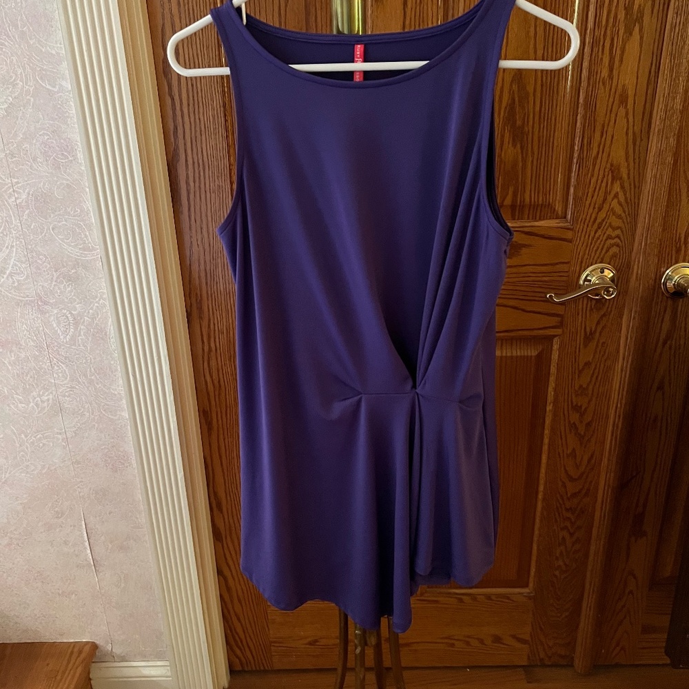 Ruby Ribbon Tunic Style Top